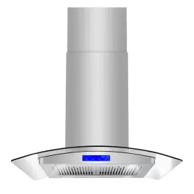 445037352341 COSMO Lumin Cfm Ductless Island Hood Touch