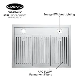 850036237013 COSMO Cabinet Hood Digital Touch #3