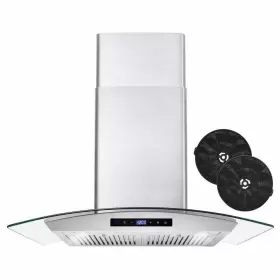 COS-668AS750-DL COSMO Wall Mount Hood Ductless Steel Touch
