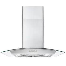 COS-668WRC75 COSMO Wall Mount Hood Push Led Steel