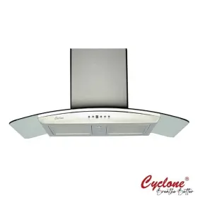 SC301 CYCLONE Box Kitchen Hood Curved Glass Ducted