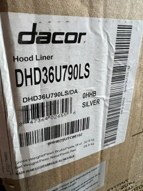 DHD36U790LS DACOR Hood Auto Heat Sensors Power #2