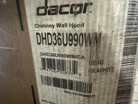 DHD36U990WM DACOR Graphite Wall Mount Smart Hood #3