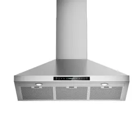 765029714573 DALXO Cfm Ducted Wall Mount Hood Steel