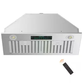 445032816893 DENJOL Cfm Convertible Ductless Hood Steel