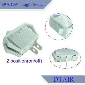 DTS97016971 DTAIR Hood Rocker Switch Broan Nutone Kit #2