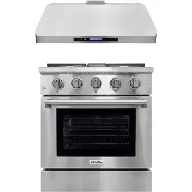 DE300GRTSS DUURA ELITE Burner Gas Hood Steel