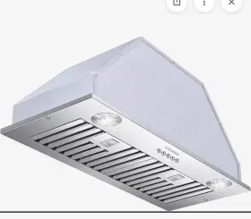 Eallmall Ejf01-30a Nib 30 Inch Stainless Steel Range Hood 700 Cfm Vent Ductless