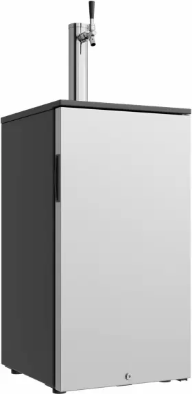 KC1000SS EDGESTAR Steel Kegerator Led Light