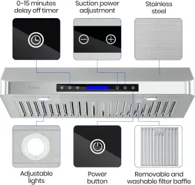 NAB01-30 EKON Hood Touch Panel Control #2