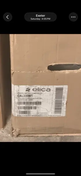 EAL330WT ELICA Allasio Cabinet Hood Cfm Wb Bfsale