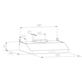 709402277866 EMPAVA Ducted Cabinet Hood Steel #2