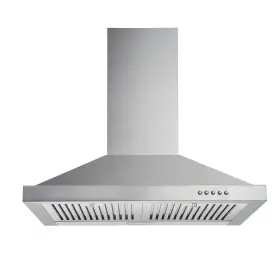 Envelor Gsg-zmg-0160b 24in Wall Mount Range Hood 450 Cfm Push Button Baffle Filter Ss Led