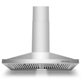 Envelor Gsg-zms-0675 30in Wall Mount Range Hood 450 Cfm Push Button Baffle Filter Ss Led