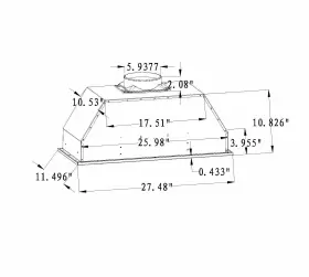 794969844200 EVERKITCH Hood Stove Filter Kitchen Vent #2