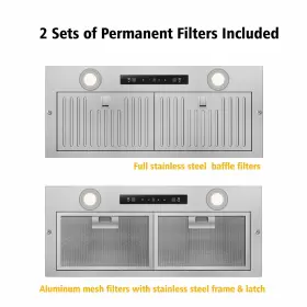 794969844200 EVERKITCH Hood Stove Filter Kitchen Vent #3
