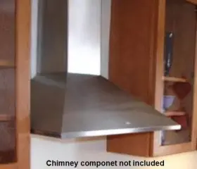 SYNT36SS FABER Synthesis Wall Mount Chimney Hood