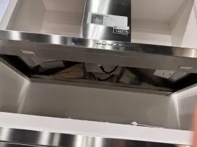 FPVUL36W3SS FALMEC Potenza Wall Chimney Hood #2