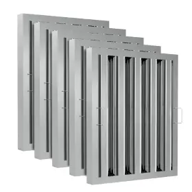 U2016 FICBXRA Steel Kitchen Hood Filter Baffle Grease Filt