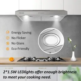 B09ZPM27V2 FIREGAS Cabinet Hood Brushless Motor Led Light #2