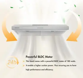 B09ZPM27V2 FIREGAS Cabinet Hood Brushless Motor Led Light #3