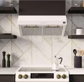 FRHUC5255-30WHT FORNO Bari Espresso Ducted Cabinet Hood