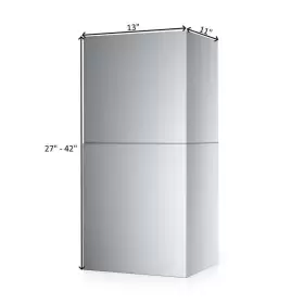 COVER-JQG-9FT FOTILE Hoods Ceiling Draft Steel #3