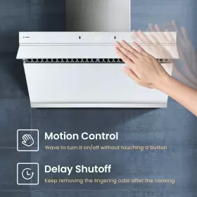 JQG9006-W FOTILE Cabinet Wall Mount Hood Dual Motor #3