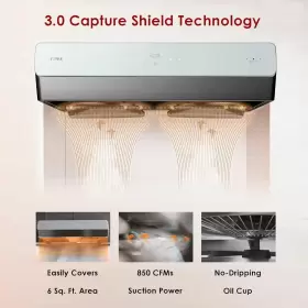 UQG3002 FOTILE Pixie Air Steel Cabinet Hood Cfms #3