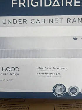 FHWC3625MSB FRIGIDAIRE Cabinet Hood #3
