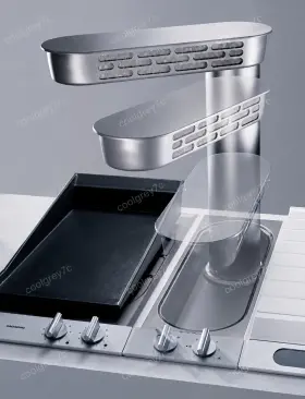 VL051707 GAGGENAU Telescopic Swivel Downdraft Vent