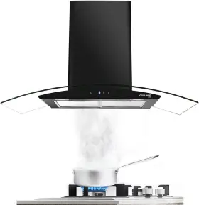 B08LZ2X6FW GASLAND Hood Chef Glass Wall Mount