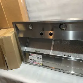 CVW93012MSS GE Caf Steel Wall Chimney Hood