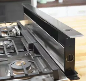 UVB36XSLSS GE Telescoping Downdraft Rangehood Steel Vented