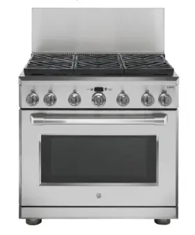 UX12B36PSS GE Backsplash Steel