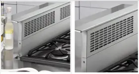ZVB36STSS GE Monogram Telescopic Downdraft Steel Hood