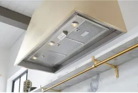 ZVC48LSS GE Monogram Externally Vented Hood Steel