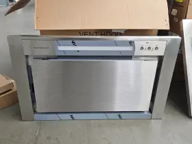 Ge Zvws361srss Monogram 36 Inch Wall Mount Chimney Range Hood Stainless Nob #161307