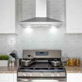 RH0472 GOLDEN VANTAGE Hood Convertible Kitchen Wall Mount Led #2