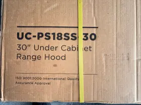 PS18SS-30 HAUSLANE Chefs Hood Box Steel #2