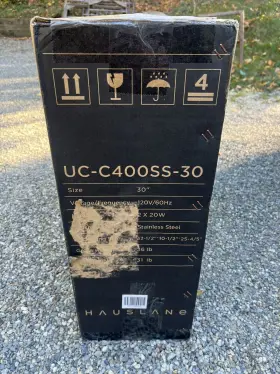 UC-C400SS-30 HAUSLANE Ducted Cabinet Hood #2