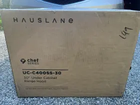 UC-C400SS-30 HAUSLANE Ducted Cabinet Hood