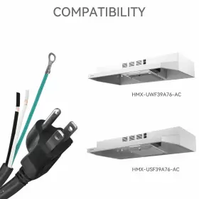 29.99 HERMITLUX Hood Power Cord Prong #3
