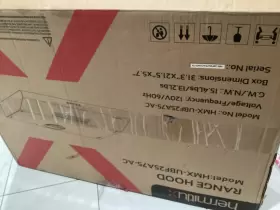 HMX-UBF25A75 HERMITLUX Cabinet Hood Exhaust Fan Ducted