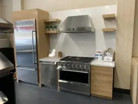 KVC42 HESTAN Wall Mount Chimney Hood Steel Cfm Blower #2