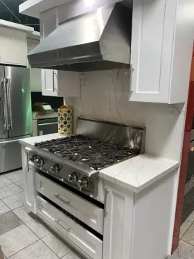 KVC42 HESTAN Wall Mount Chimney Hood Steel Cfm Blower #3