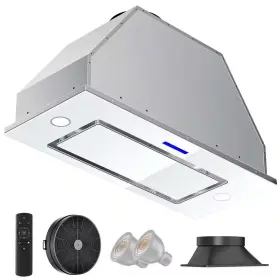 313050178170 HGUOQ Convertible Ductless Ducted Hood Stee