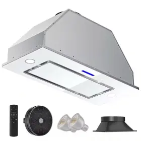 313110970928 HGUOQ Convertible Ductless Ducted Hood Stee