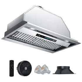 HDYYJIT02-30 HGUOQ Cfm Convertible Ductless Ducted Hood Steel