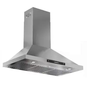 Hguoq Hdyyjwd02-36 36 Inch 600 Cfm Convertible Wall Mount Range Hood Stainless Steel Led